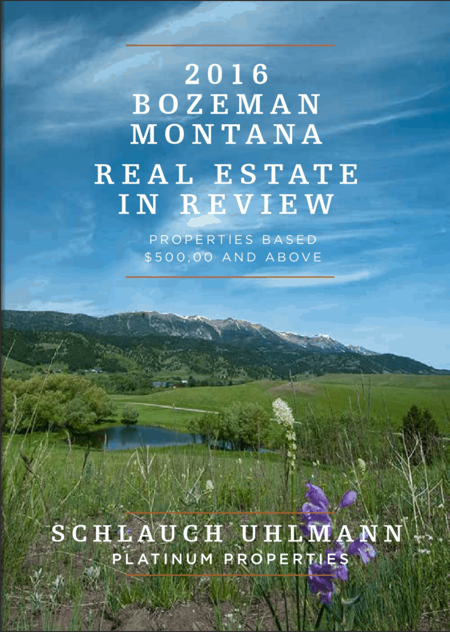 Bozeman Real Estate Report 2016